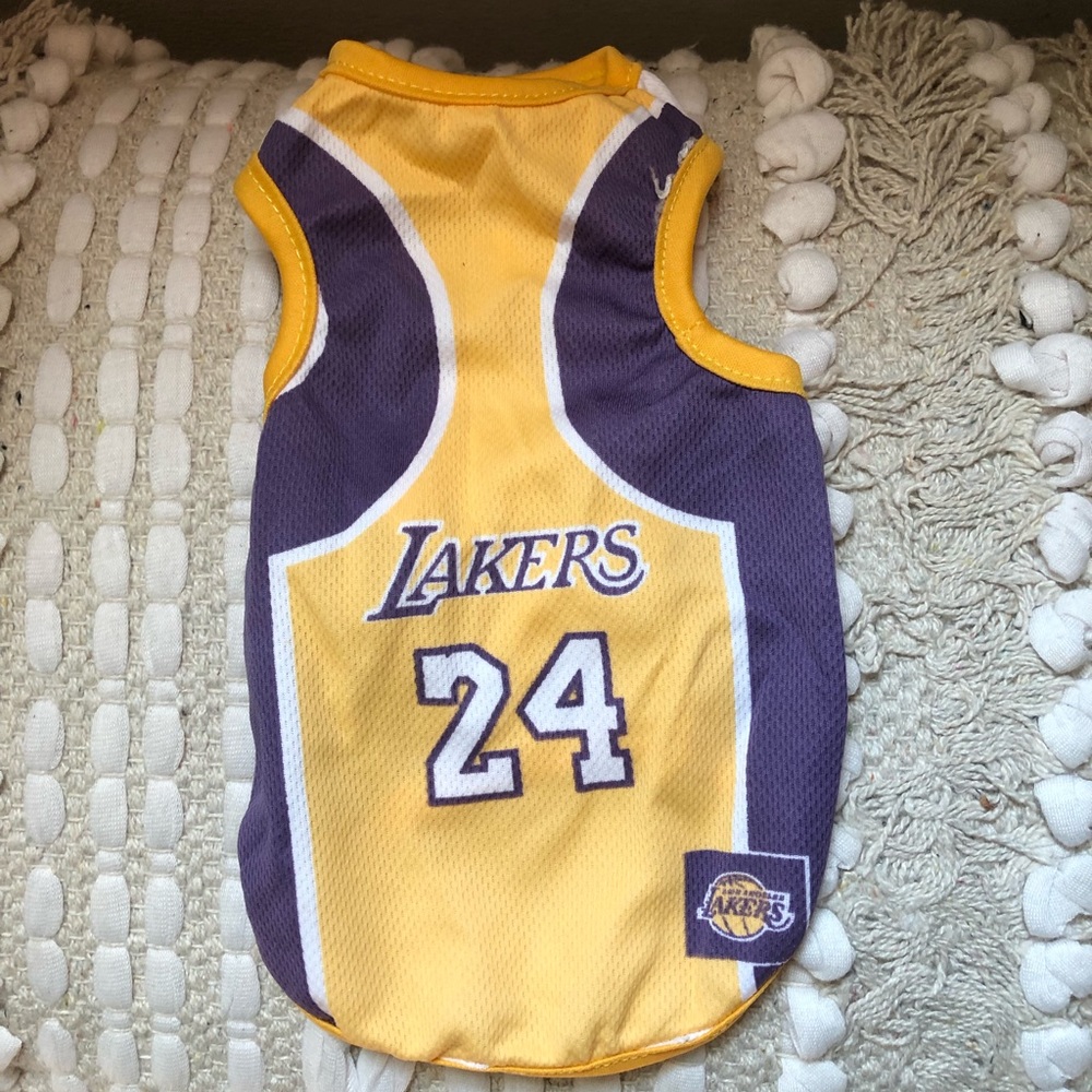 LA Lakers pet Jersey “24” size small
